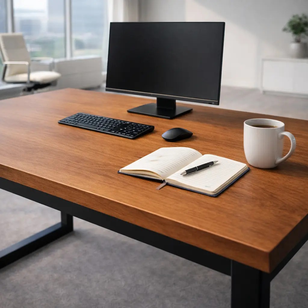 Mesa Industrial 150cm Para Computador Escritório Pés Metalon