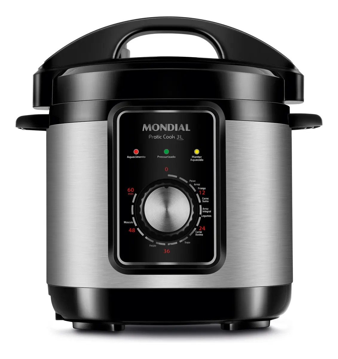 Panela de Pressão Elétrica 3L Mondial 700W - PE-47-3L-I