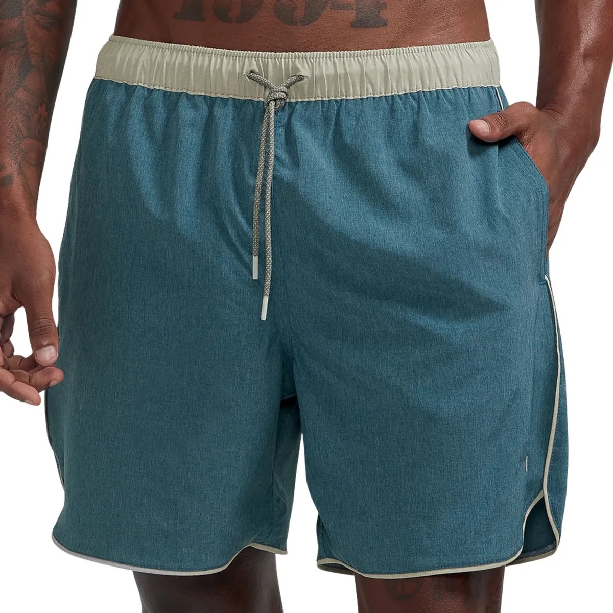 Short Masculino Rosa Mash Bermuda Uv50+ Mescla Dry Verão