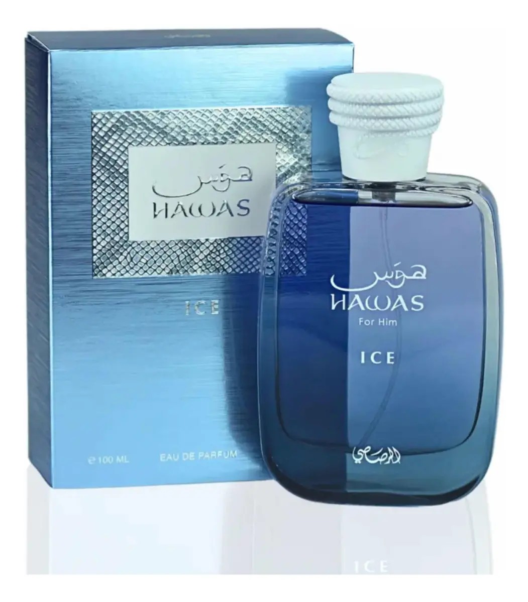 Perfume Árabe Rasasi Hawas Ice Eau de Parfum Spray 100ml