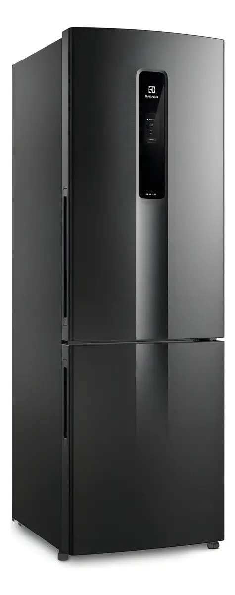 Geladeira Electrolux Frost Free Inverter 400L Efficient AutoSense e Rapid Freeze Inverse Black Inox Look (IB6B) Bivolt