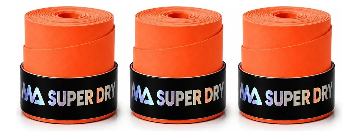 Overgrip - Ama Sports Super Dry - 3 Unidades Laranja