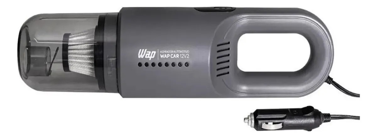 Aspirador De Pó Automotivo Car 12v2 Wap Fw009448 - Cinza Cinza-escuro 12v