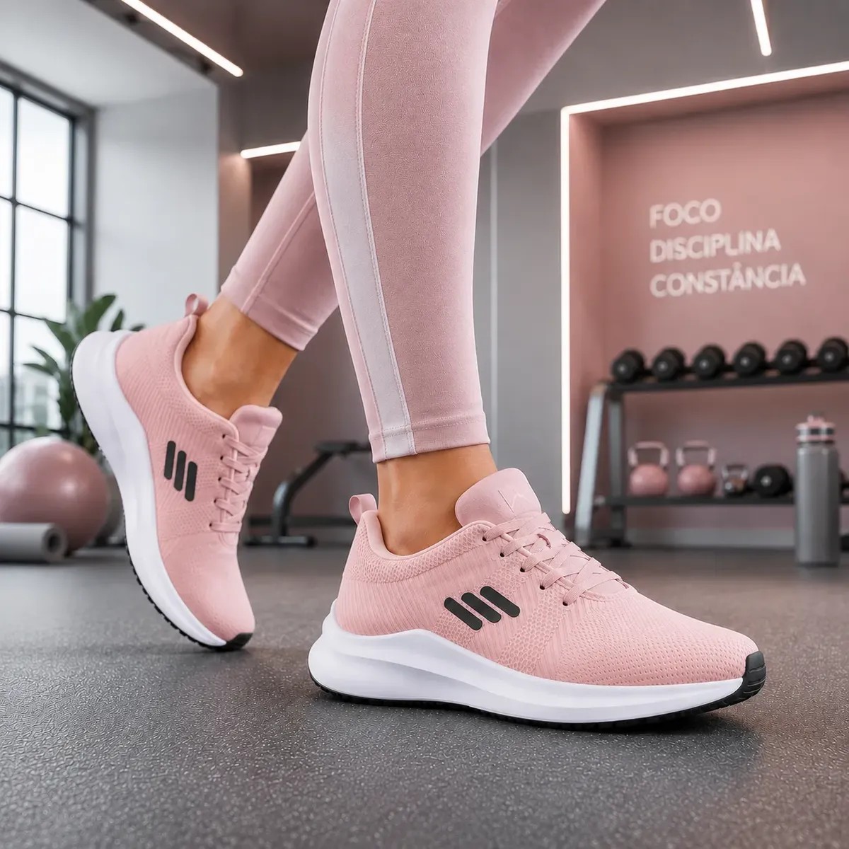 Tênis Feminino Para Academia Leve Confortável Original O2x