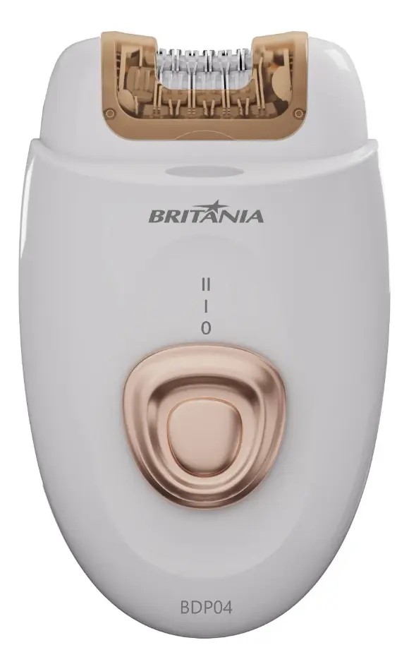 Depilador Britânia Bivolt 4 Acessórios Bdp04 Branco