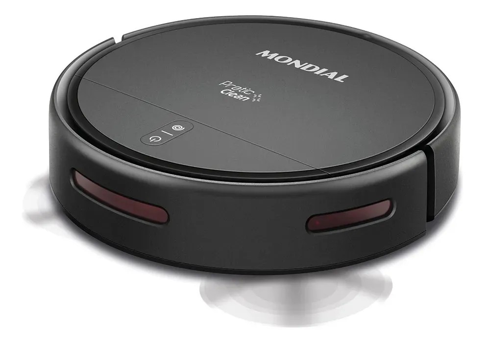 Robô Aspirador de Pó Pratic Clean Mondial Preto Bivolt RB-12-ST-BL