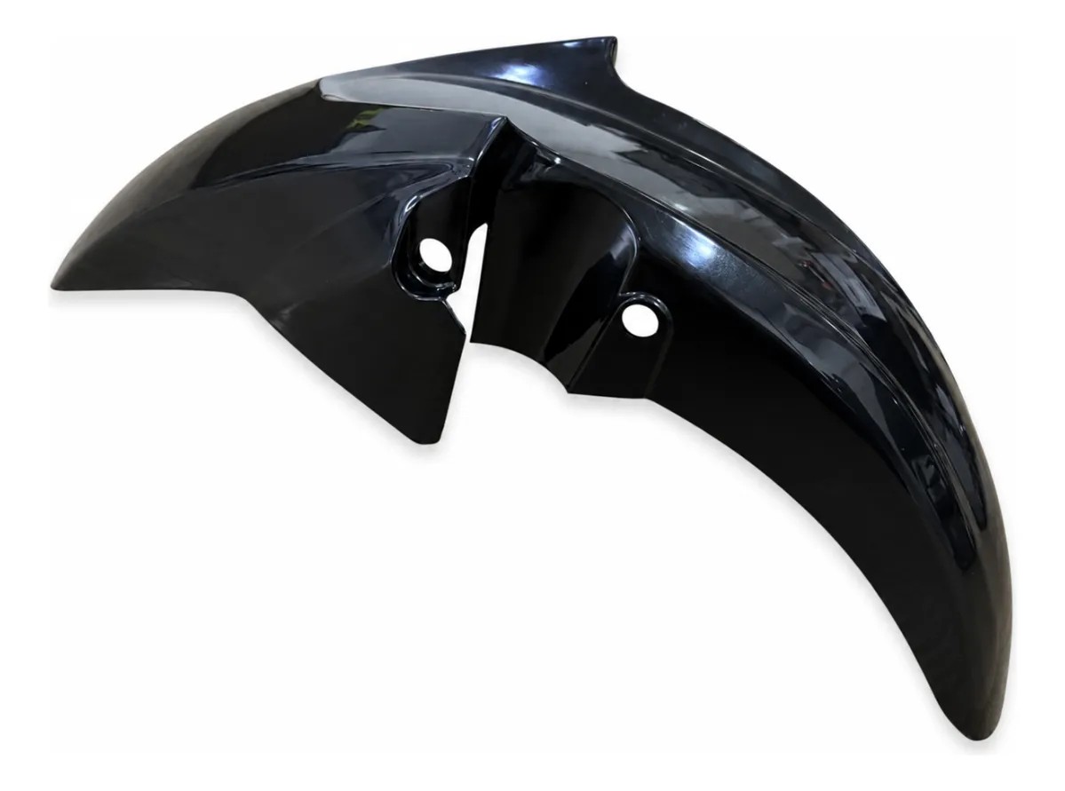 Paralama Preto Injetado Titan Fan Start 150 160 2014 A 2024 Dianteiro
