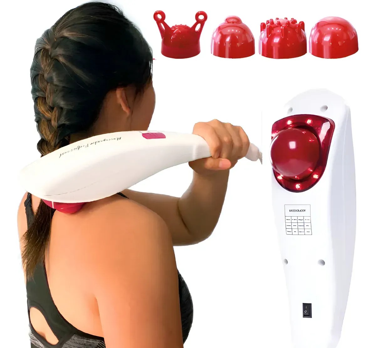 Massageador Infravermelho Eletrico Profissional Corpo 110v 110v Branco