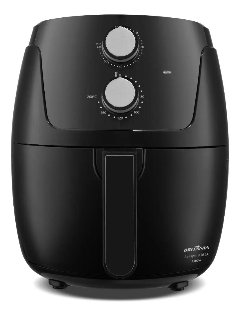 Air Fryer Britânia 4,2L Silverstone 1500W BFR36A