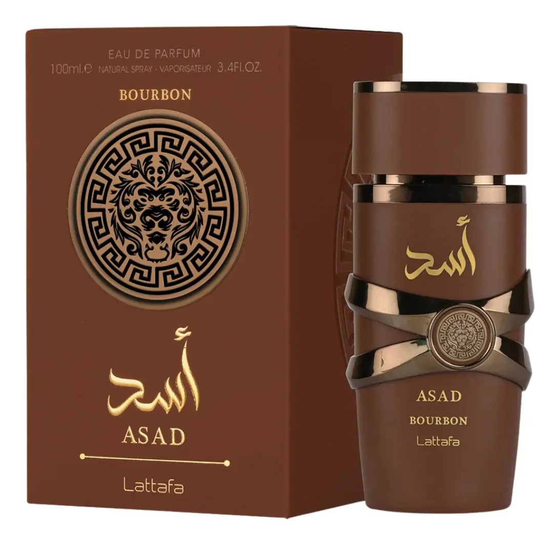 Perfume Árabe Masculino Asad Bourbon Lattafa Eau De Parfum 100ml