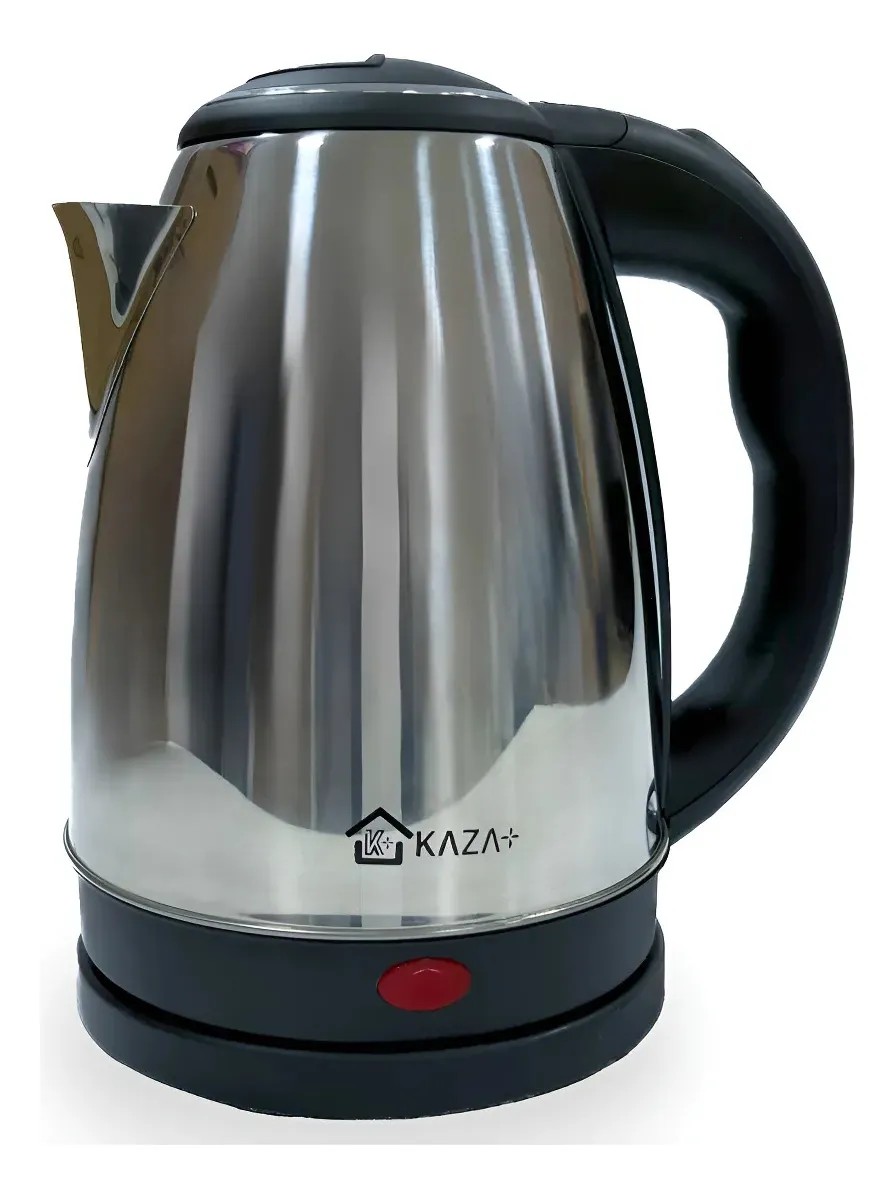 Chaleira Elétrica Kaza+ 1,8l Inox Aquecimento Rápido Inox 127v